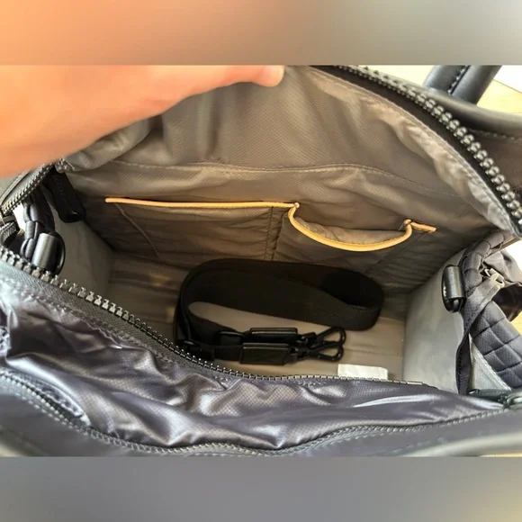 NWT MZ Wallace Black Medium Woven Box Tote. - Picture 14 of 16